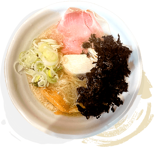 背脂煮干しラーメン(醤油/塩)